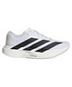 adidas アディダス スニーカー レディース ランニング 厚底 Adizero EVO SL WOVEN W アディゼロ JR4736(WT/BK-23.0cm)