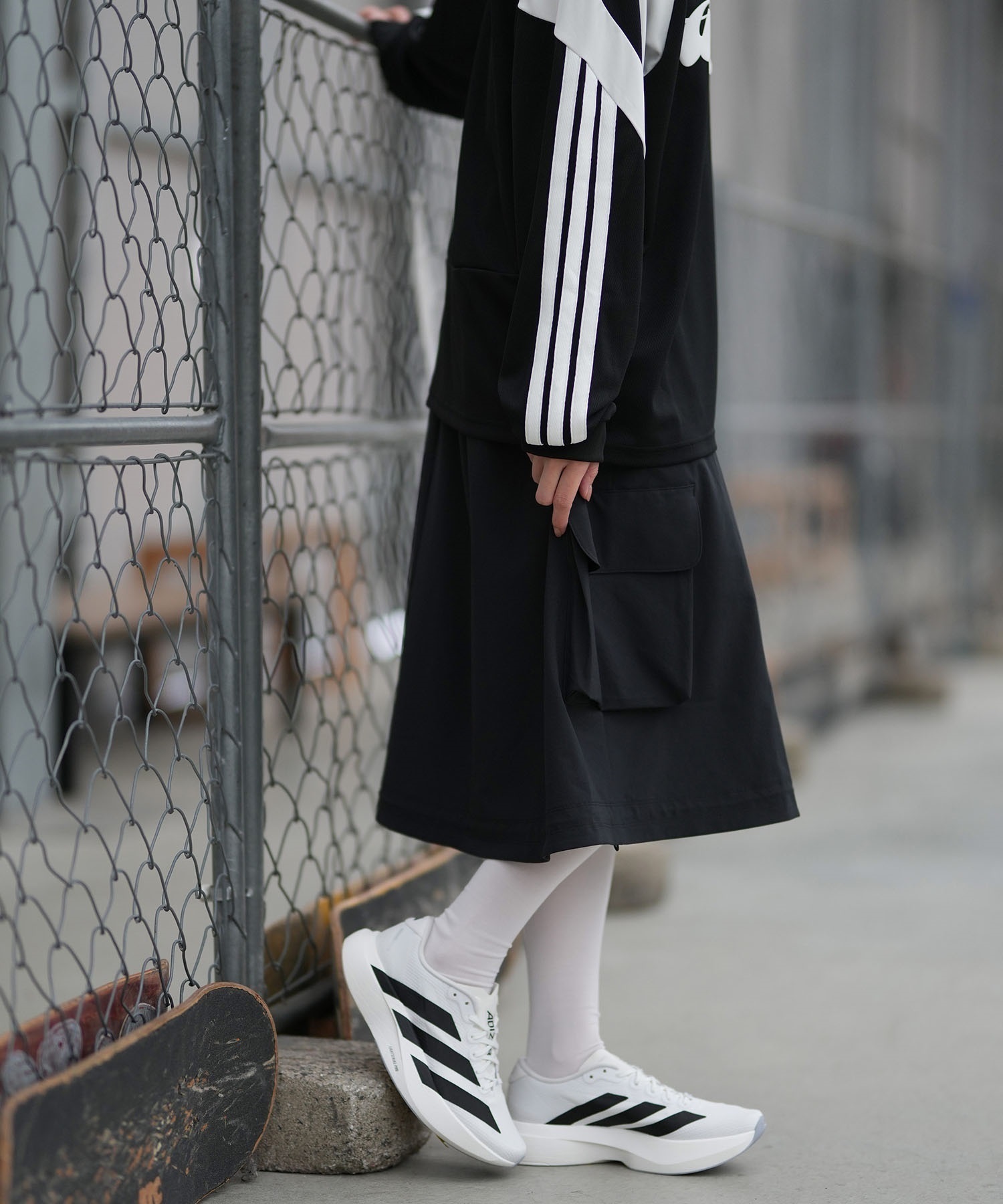 adidas アディダス スニーカー レディース ランニング 厚底 Adizero