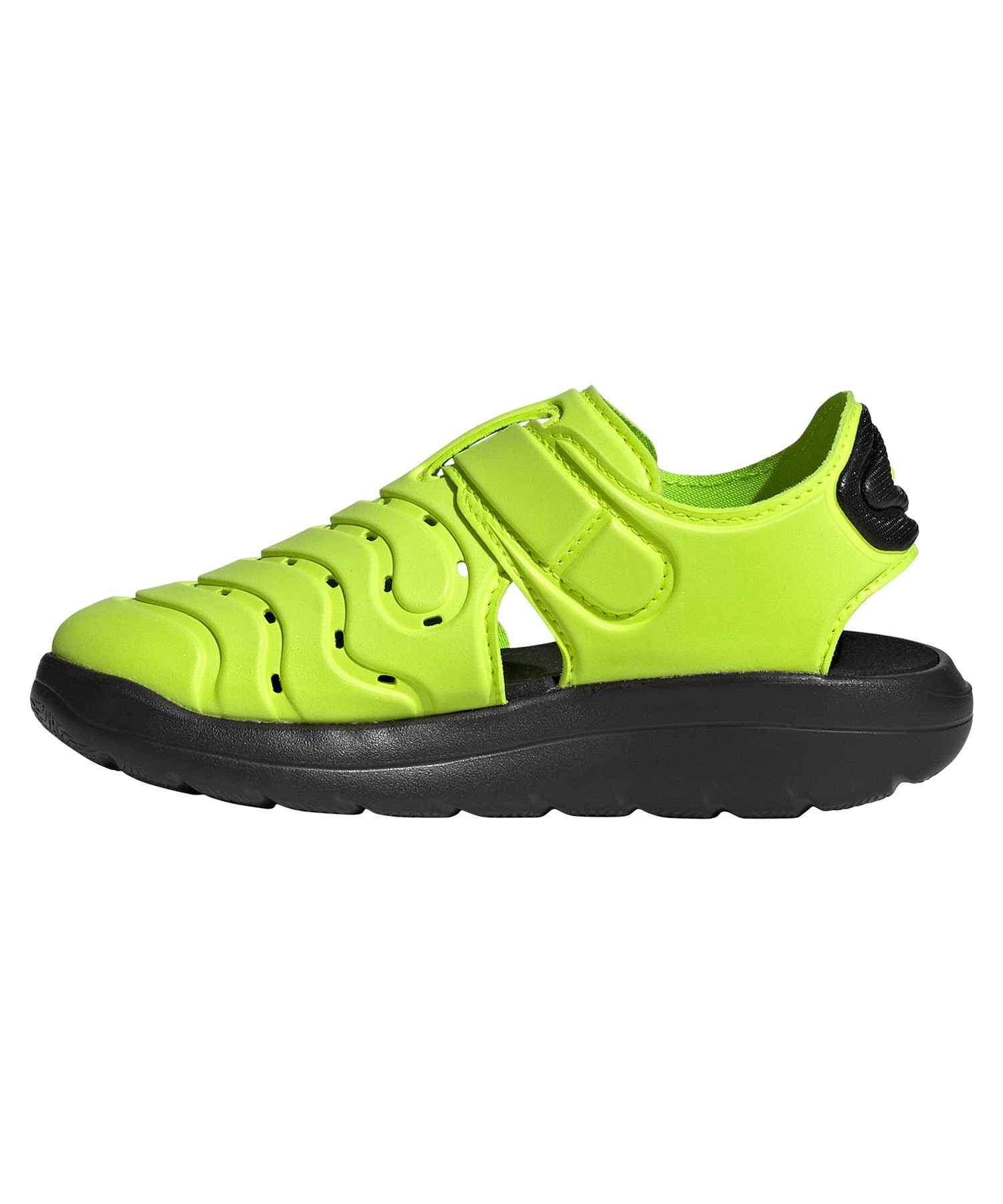 adidas アディダス ウォーター サンダル 2 C HQ4994 キッズ シューズ サンダル(LM/BK-17.0cm)