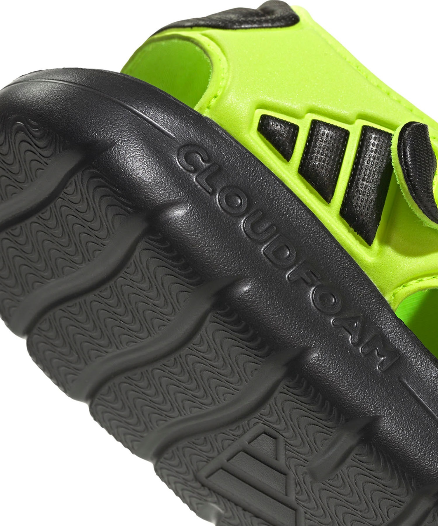 adidas アディダス ウォーター サンダル 2 C HQ4994 キッズ シューズ サンダル(LM/BK-17.0cm)