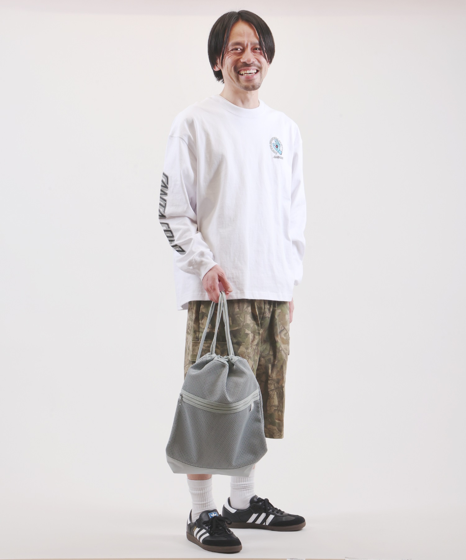 adidas アディダス バッグ ナップサック メッシュジムバッグ 14.7L