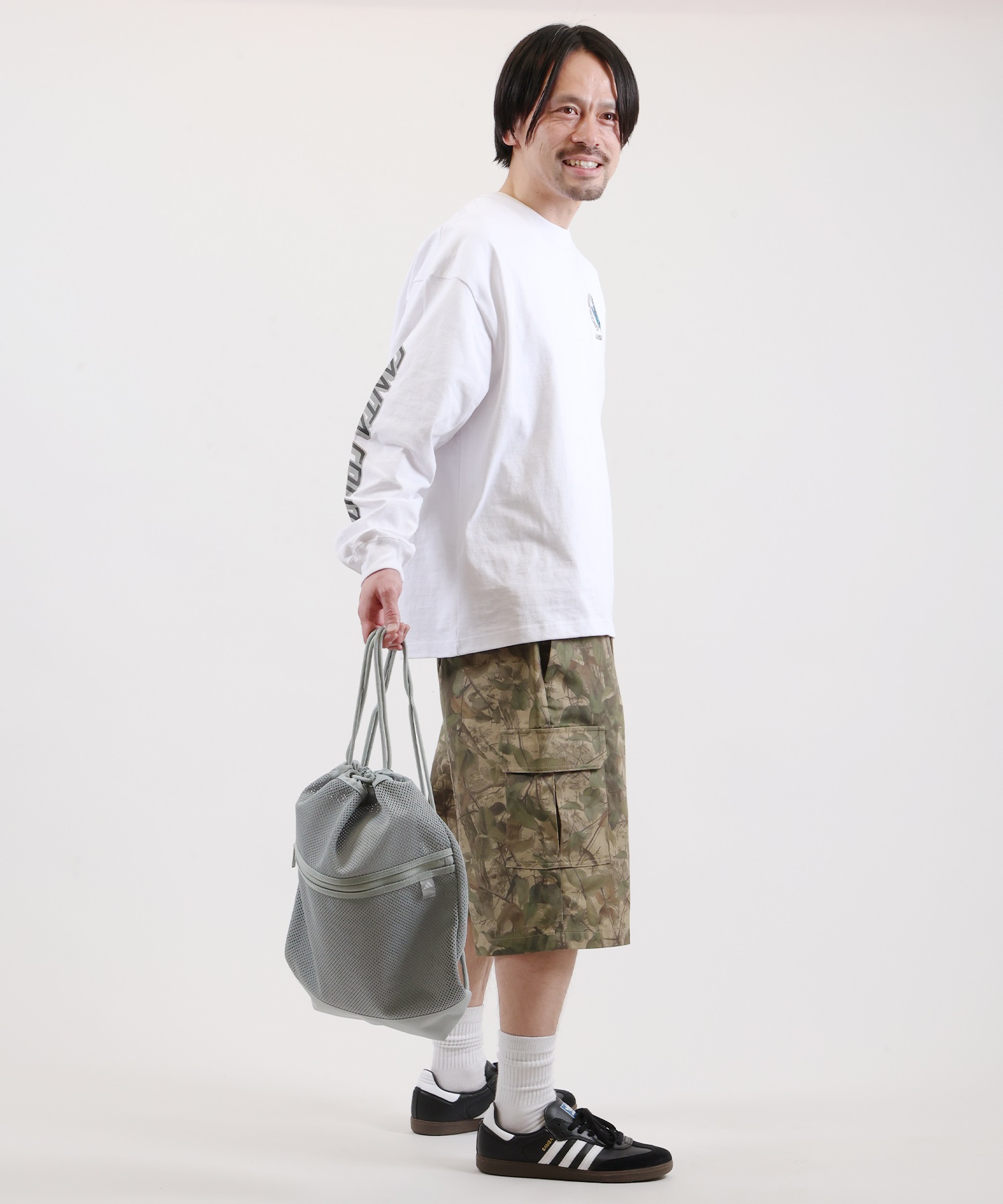 adidas アディダス バッグ ナップサック メッシュジムバッグ 14.7L