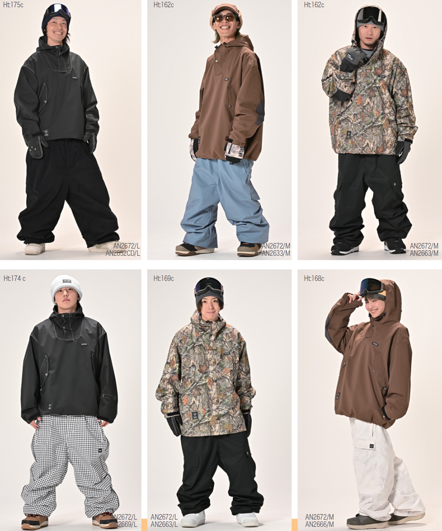 ANTHEM アンセム フラップアノラック FLAP ANORAK スノーボード ウェア