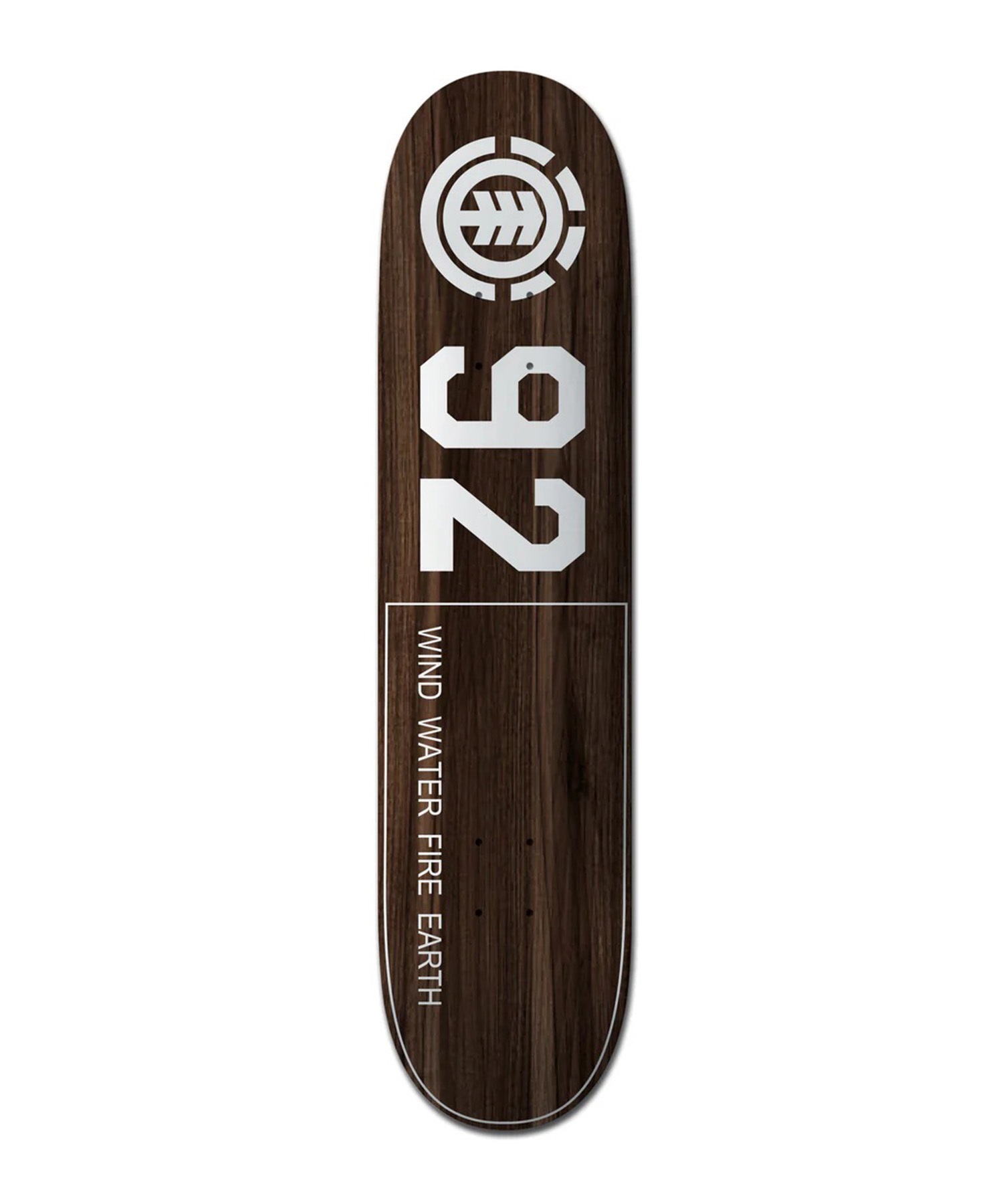 ELEMENT エレメント スケートボード デッキ 7.5inch 92 CPSL BROWN PLY 初心者 おすすめ(BROWN-7.5inch)