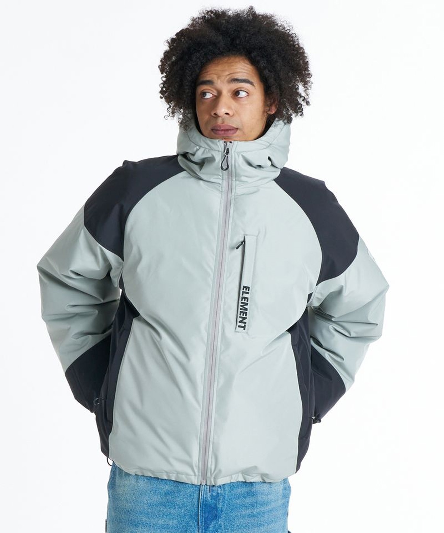 ELEMENT エレメント ジャケット メンズ ロゴ 中綿 PUFF TACK JACKET