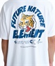 ELEMENT エレメント 半袖 Tシャツ メンズ バックプリント BG021204(WHT-M)