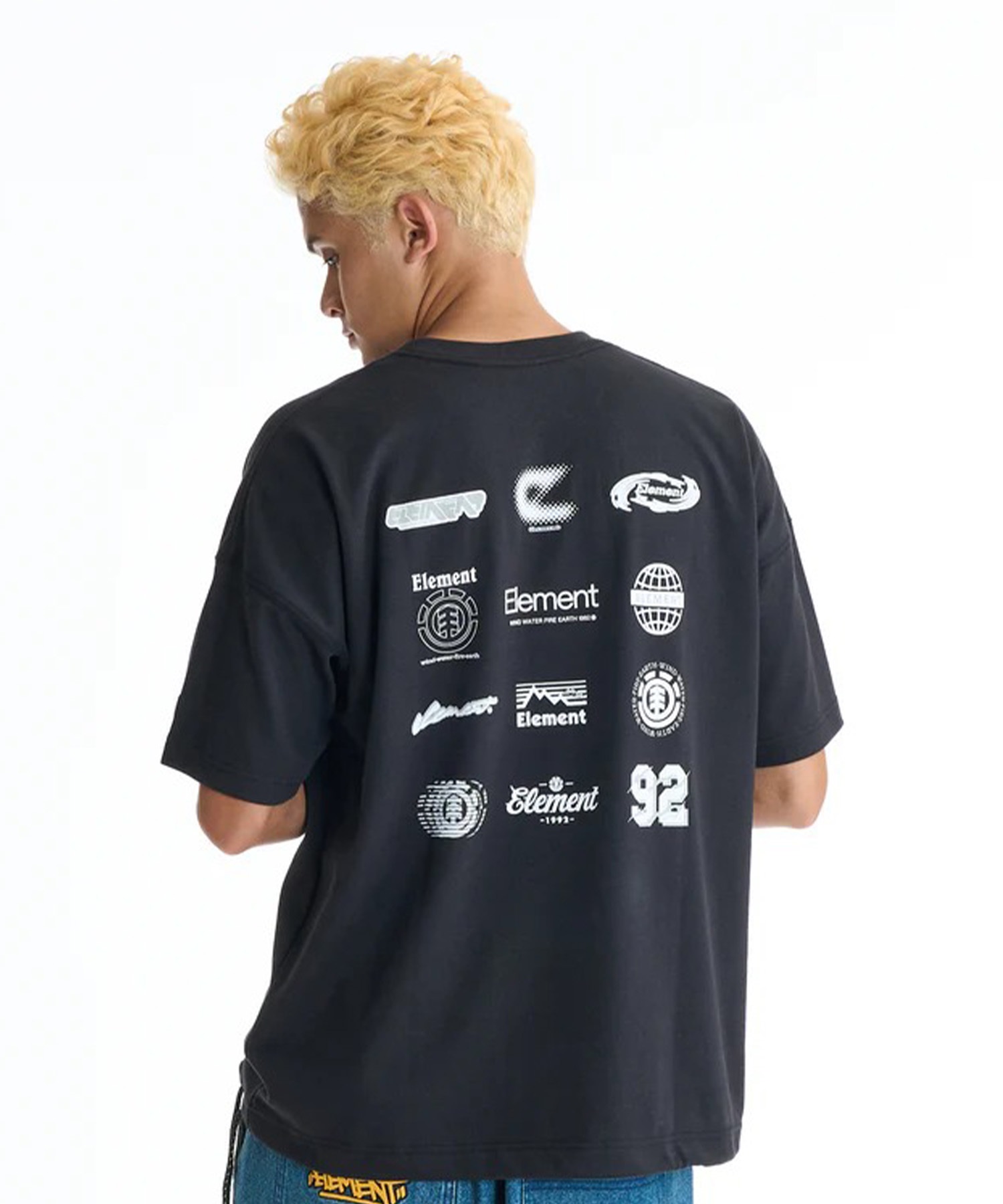 ELEMENT エレメント 半袖 Tシャツ メンズ オーバーサイズ AUTHENTIC SS