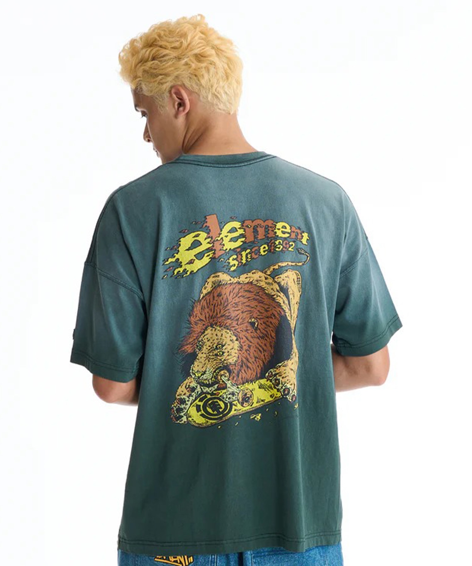 ELEMENT エレメント 半袖 Tシャツ メンズ バックプリント HIROTTON SS 
