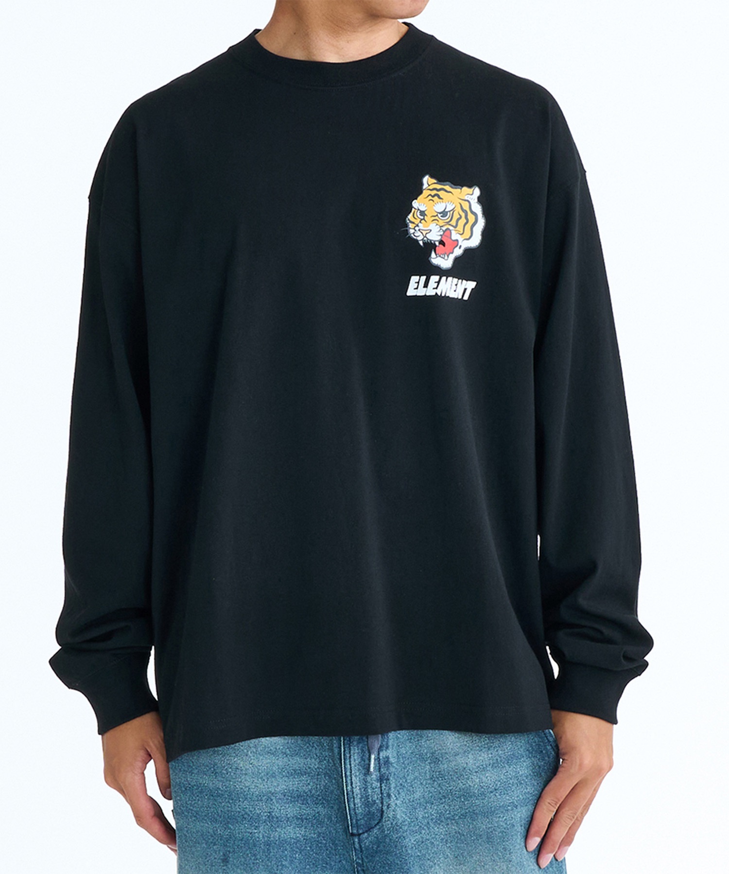 ELEMENT エレメント 長袖 Tシャツ ロンT メンズ バックプリント DOVE