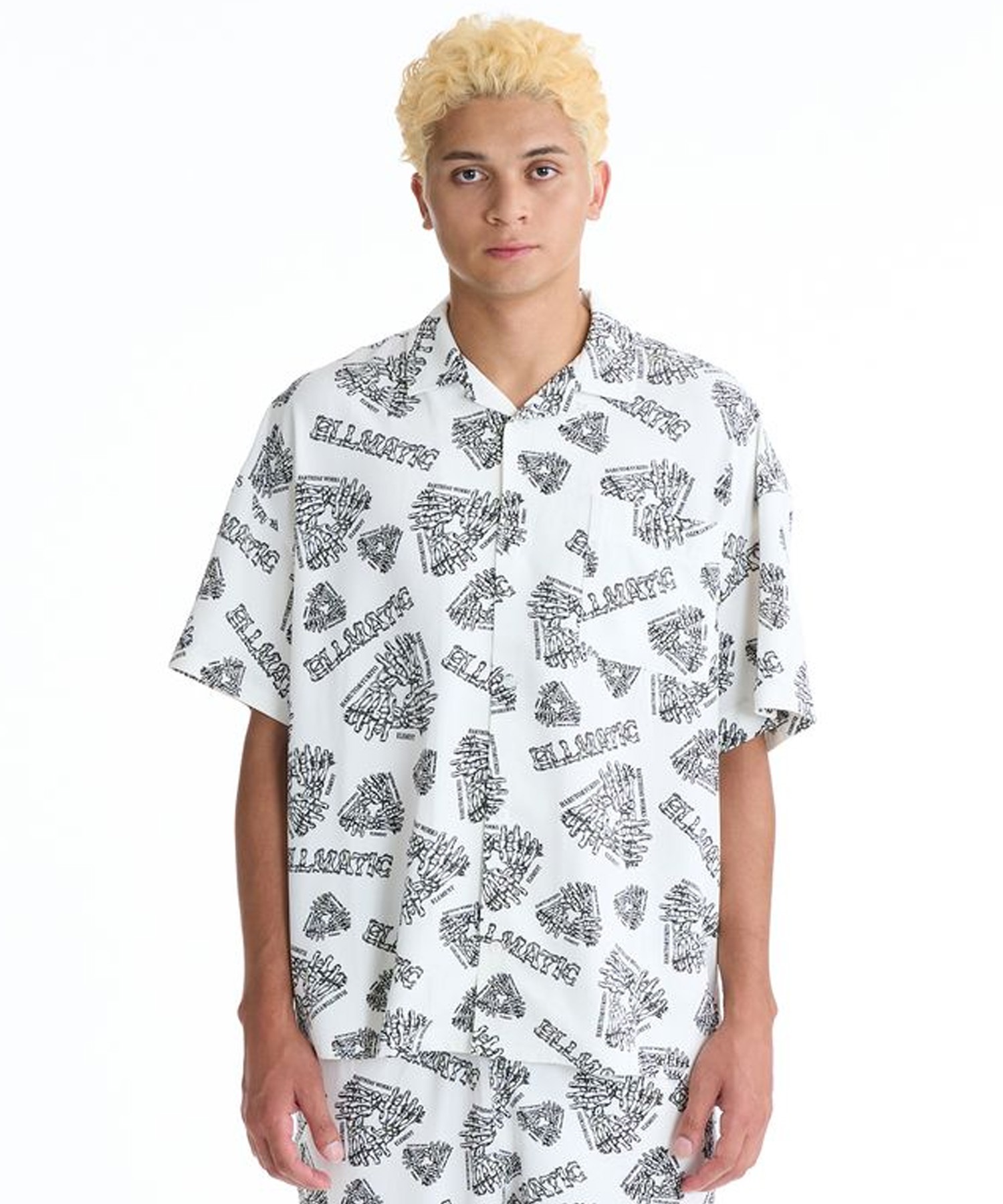 ELEMENT エレメント 半袖 シャツ メンズ ELMC ALOHA SHIRTS BG021120(FBK-M)