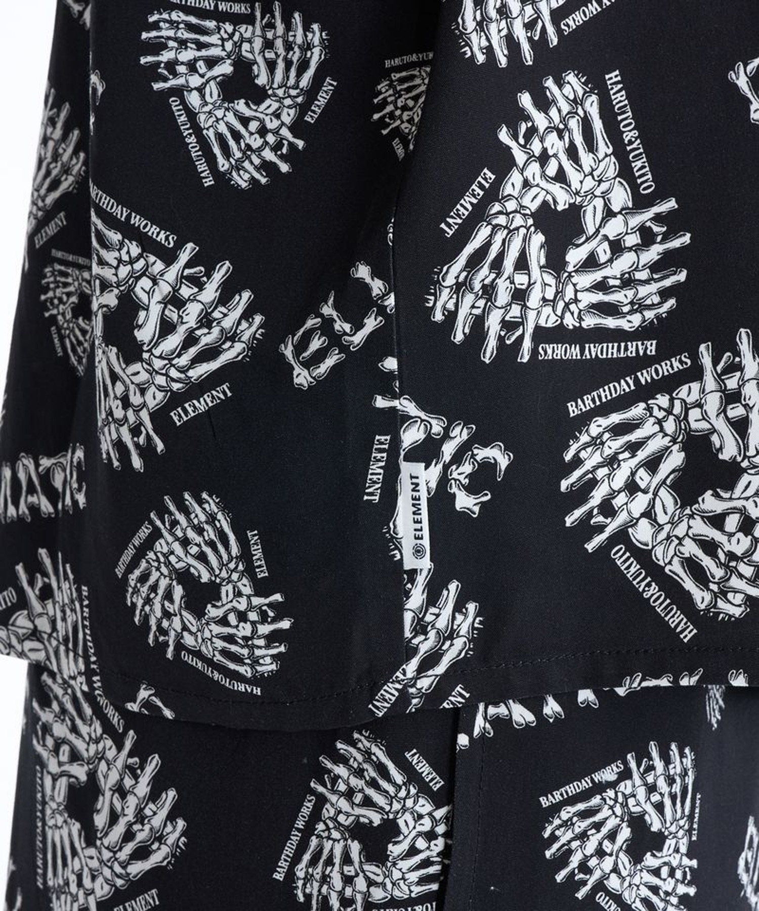 ELEMENT エレメント 半袖 シャツ メンズ ELMC ALOHA SHIRTS BG021120(FBK-M)