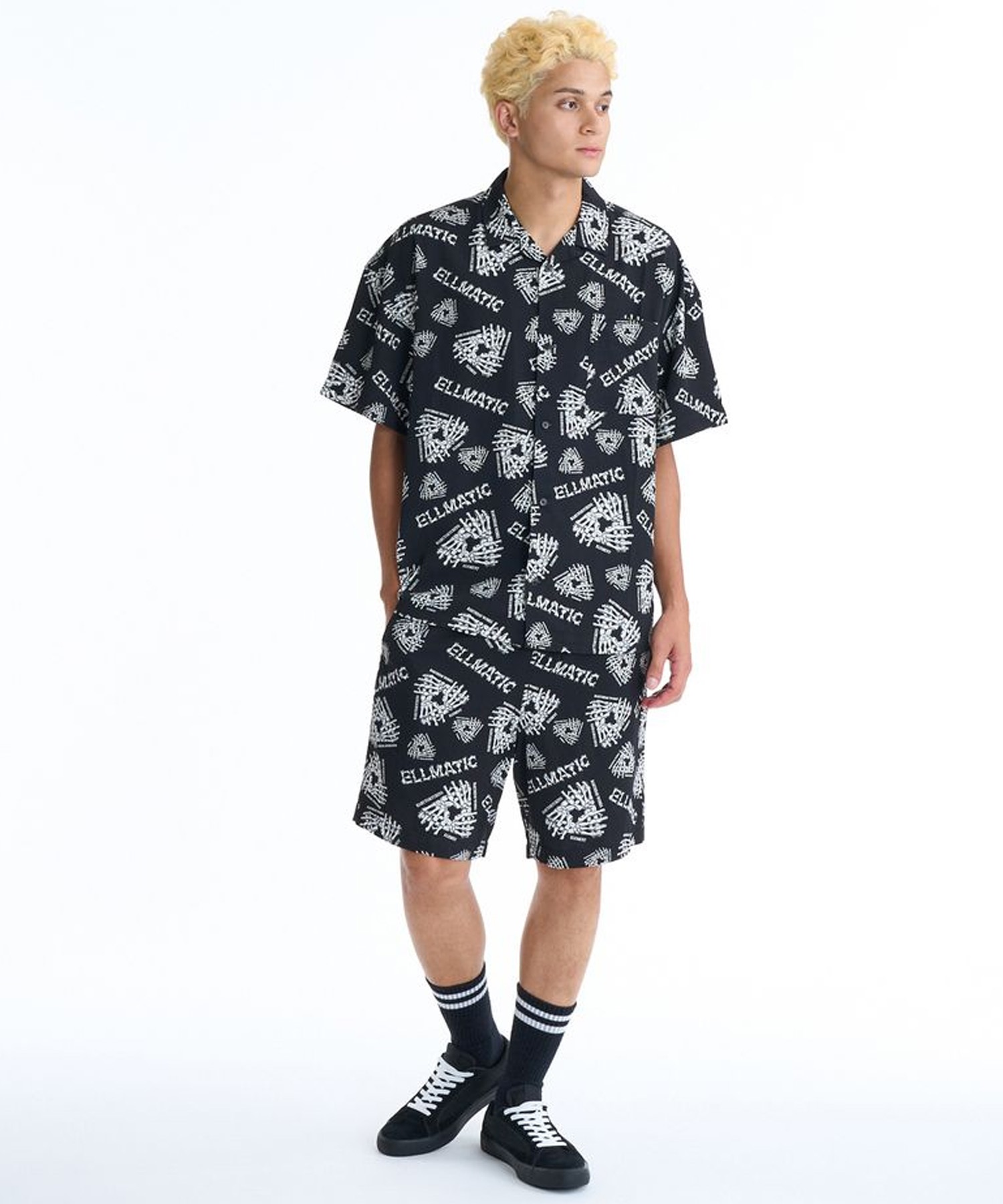 ELEMENT エレメント 半袖 シャツ メンズ ELMC ALOHA SHIRTS BG021120(FBK-M)