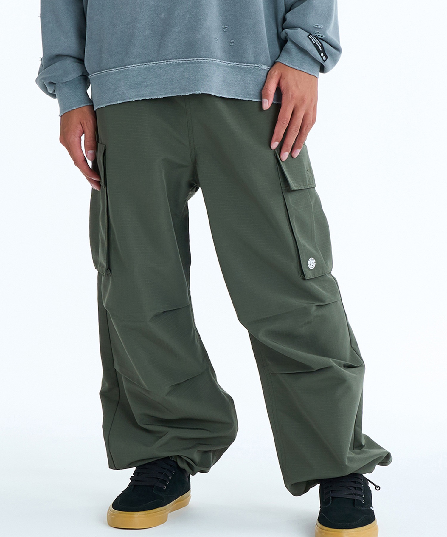レイドジャパン廃盤のナイロン素材　パンツセット ELEMENT エレメント ロングパンツ メンズ SHOD PANTS STD CA5 BG021705