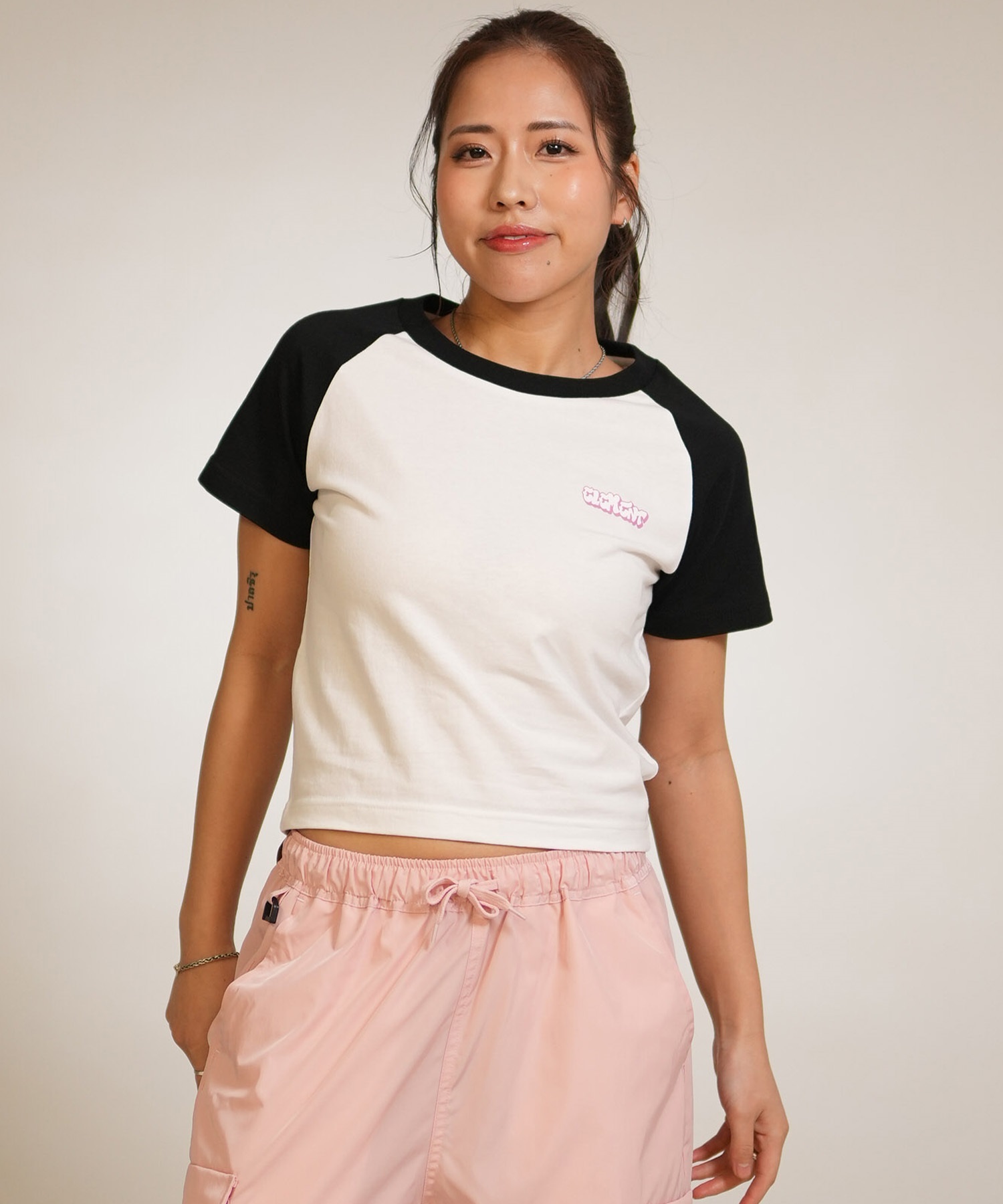 ELEMENT エレメント 半袖 Tシャツ レディース HEART RAGLAN SS W BG023P19(CHA-M)