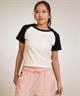 ELEMENT エレメント 半袖 Tシャツ レディース HEART RAGLAN SS W BG023P19(CHA-M)