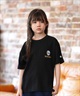 ELEMENT エレメント 半袖 Tシャツ キッズ ジュニア 子供 ロゴ バックプリント BG025250(WHT-130cm)
