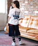 ELEMENT エレメント 半袖 Tシャツ キッズ ジュニア 子供 ロゴ バックプリント BG025250(WHT-130cm)