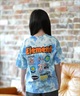 ELEMENT エレメント 半袖 Tシャツ キッズ ジュニア 子供 ロゴ バックプリント BG025254(WHT-130cm)