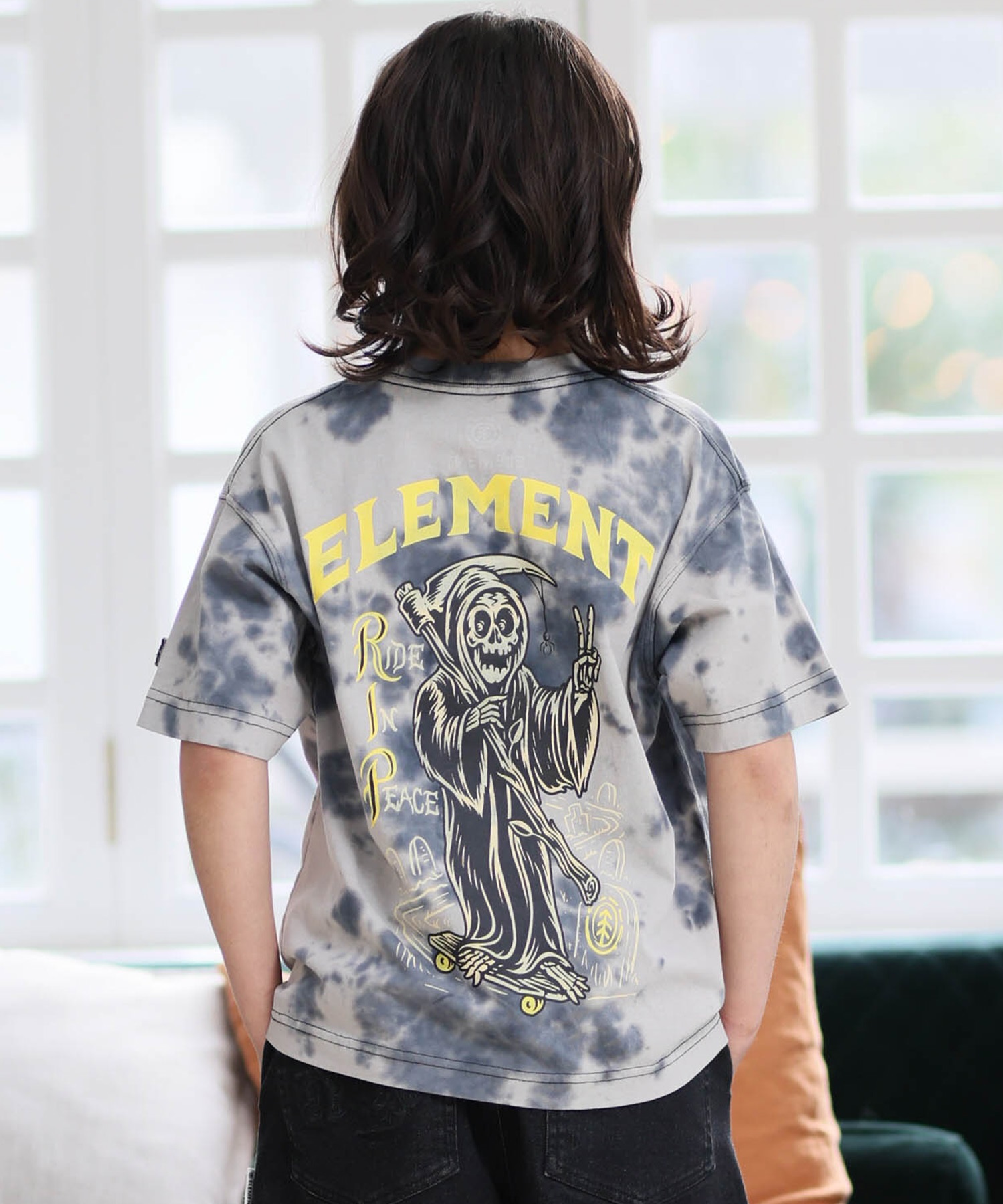 ELEMENT エレメント 半袖 Tシャツ キッズ ジュニア 子供 TIMBER RIP SS