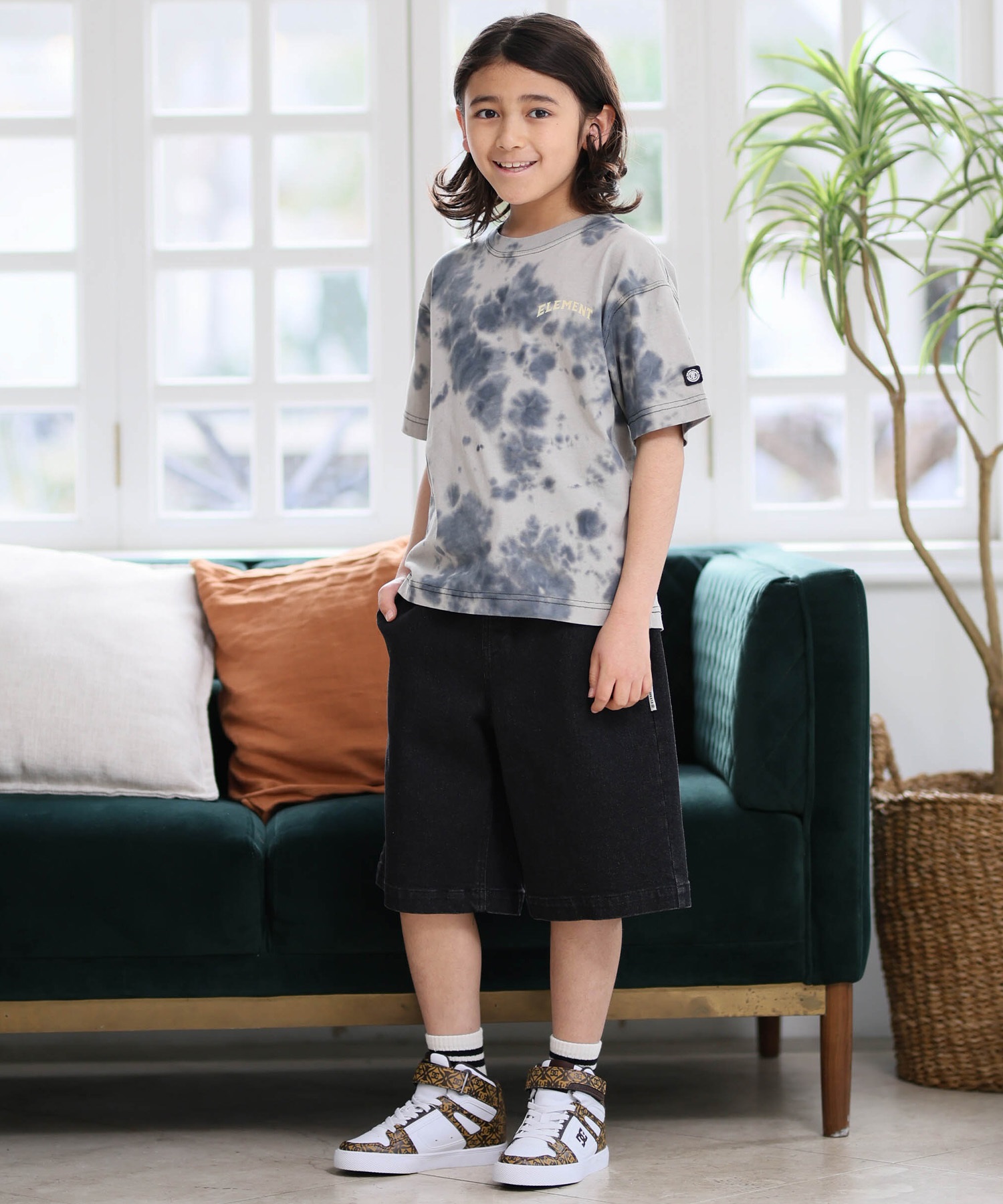 ELEMENT エレメント 半袖 Tシャツ キッズ ジュニア 子供 TIMBER RIP SS