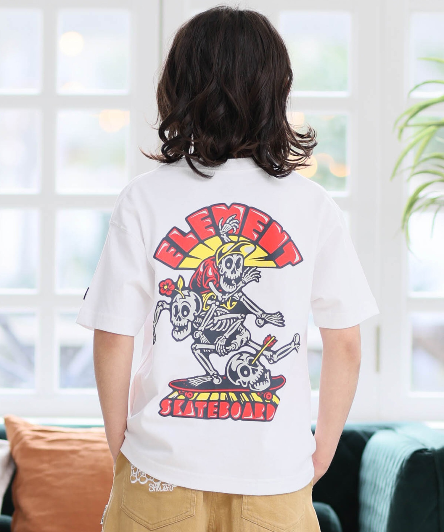 ELEMENT エレメント 半袖 Tシャツ キッズ ジュニア 子供 TIMBER 3 2ND