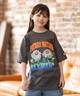 ELEMENT エレメント 半袖 Tシャツ キッズ ジュニア 子供 オーバーサイズ FLOWER SS G BG025P06(BSP-130cm)