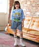 ELEMENT エレメント 半袖 Tシャツ キッズ ジュニア 子供 オーバーサイズ FLOWER SS G BG025P06(BSP-130cm)