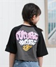 ELEMENT エレメント 半袖 Tシャツ キッズ ジュニア 子供 クロップド丈 ショート丈 RAGLAN WIDE SS G BG025P08(CHA-130cm)