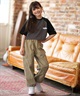 ELEMENT エレメント 半袖 Tシャツ キッズ ジュニア 子供 クロップド丈 ショート丈 RAGLAN WIDE SS G BG025P08(CHA-130cm)