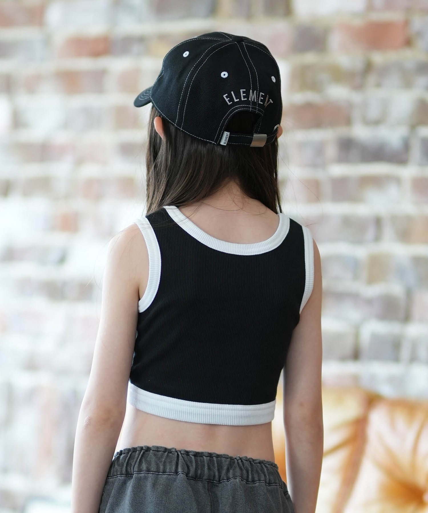 ELEMENT エレメント タンクトップ キッズ ジュニア 子供 女の子 RIB