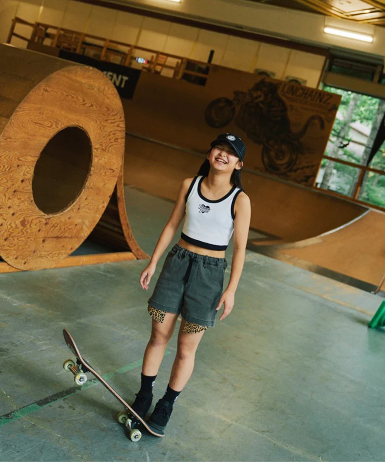 ELEMENT エレメント タンクトップ キッズ ジュニア 子供 女の子 RIB