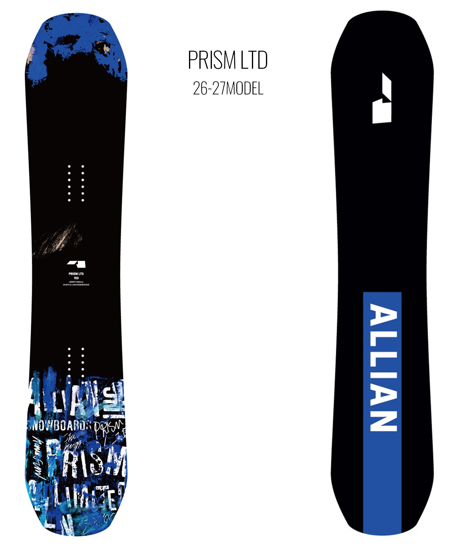 ALLIAN アライアン プリズム リミテッド PRISM LTD スノーボード 板