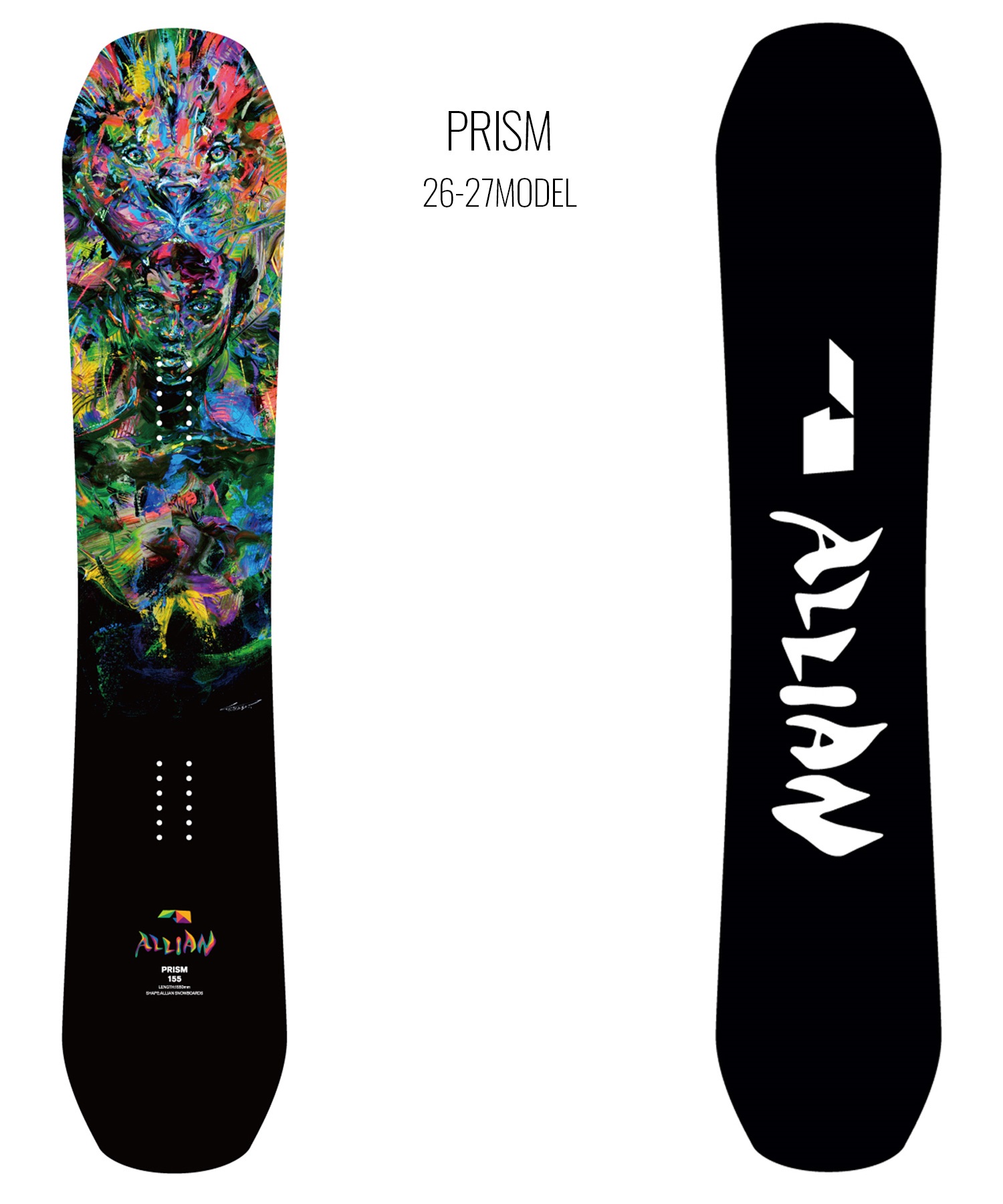 ALLIAN アライアン プリズム PRISM スノーボード 板 フリーラン