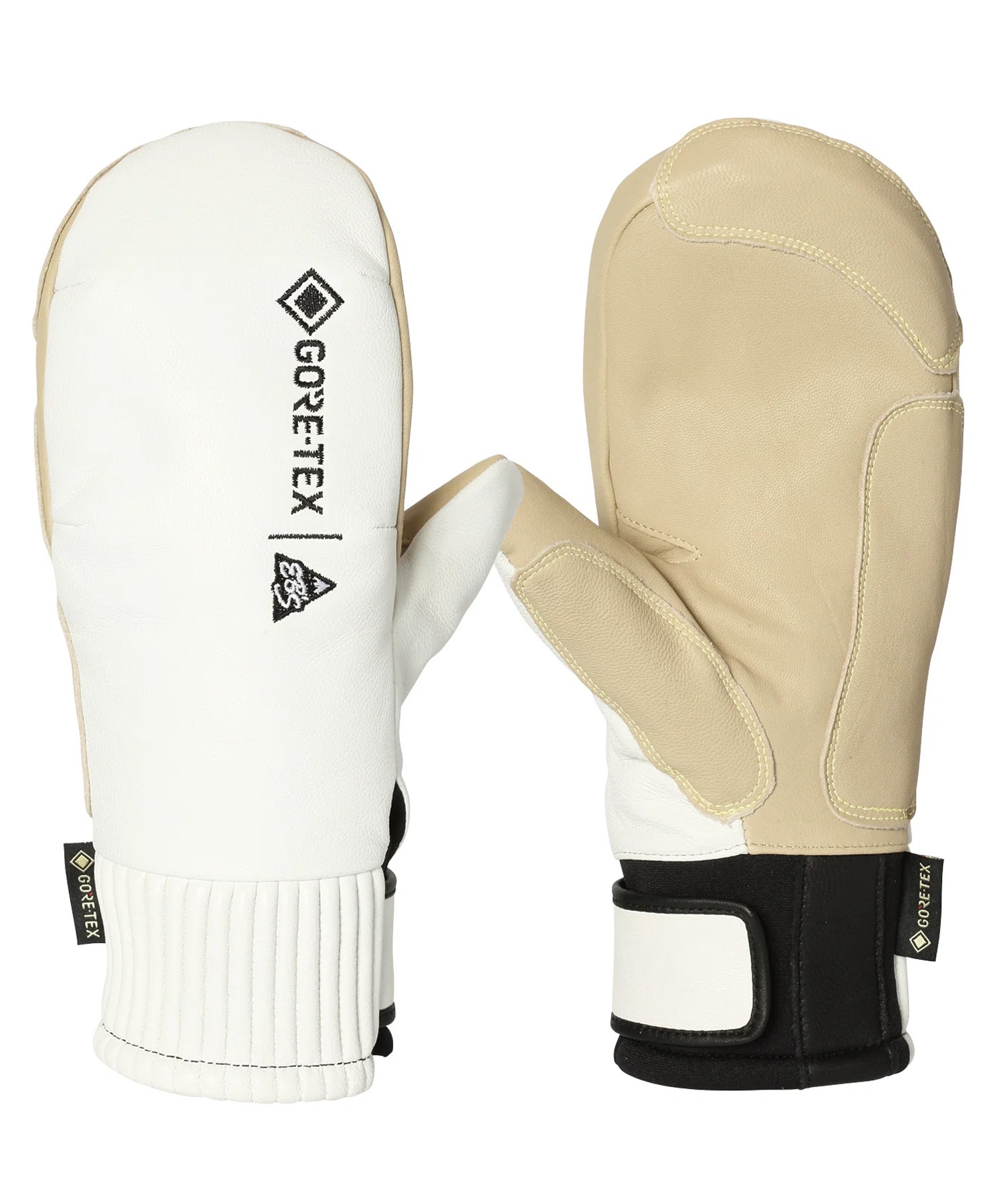 eb's CARVING MITT WHITE GORE-TEX XL 新品 eb's エビス カービングミット CARVING MITT スノーボード