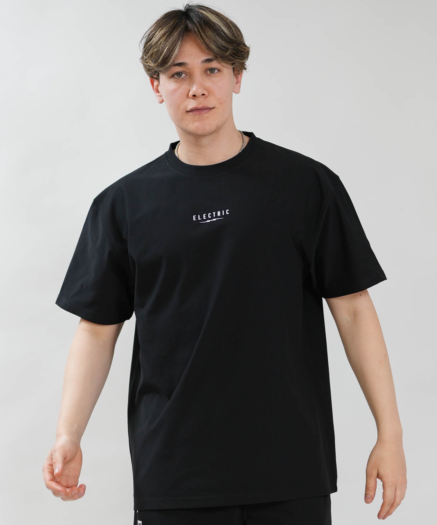 Electric エレクトリック 半袖 Tシャツ メンズ LOGOS DRY S S TEE