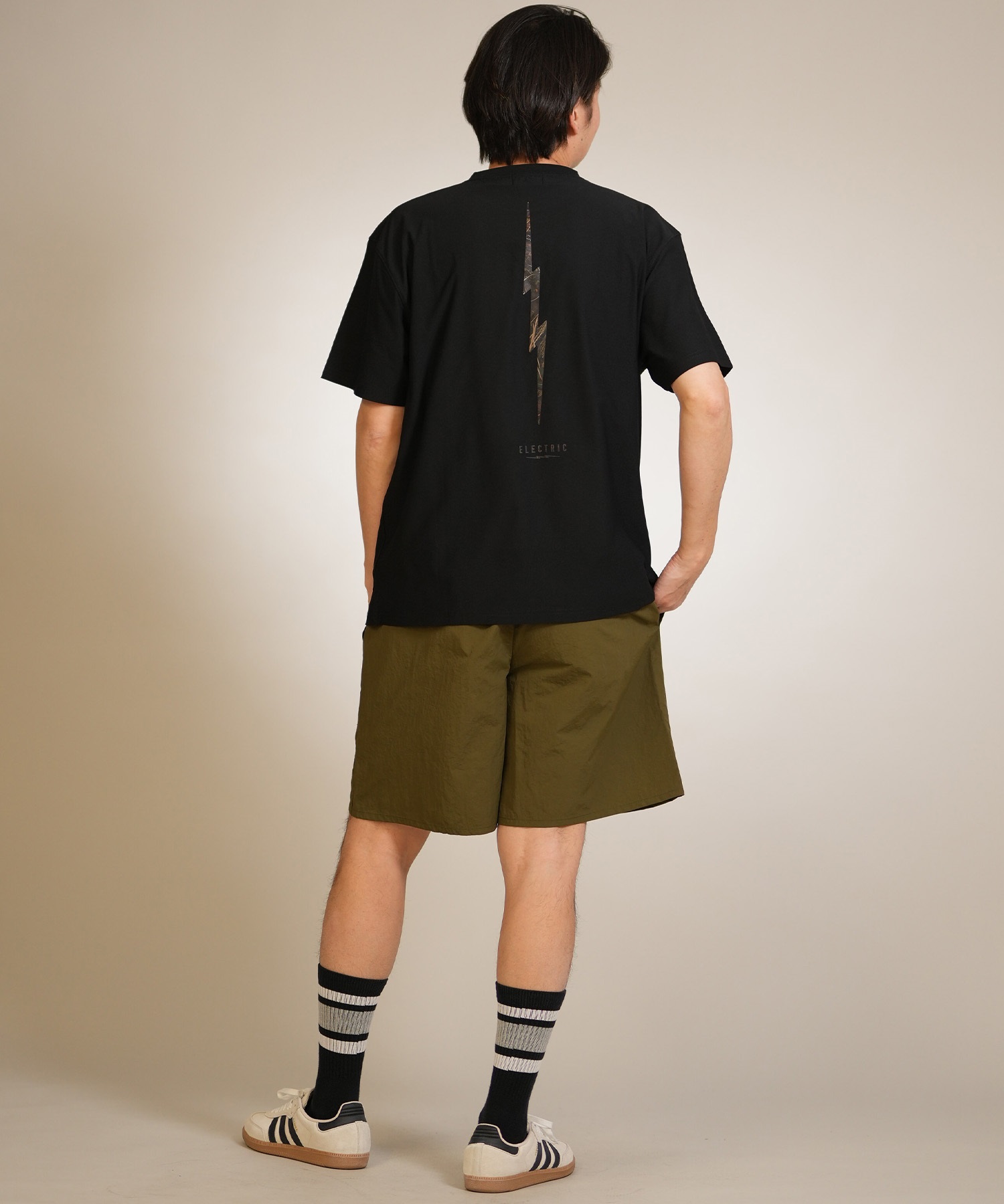 Electric エレクトリック 半袖 Tシャツ メンズ VERTICAL VOLT DRY SS