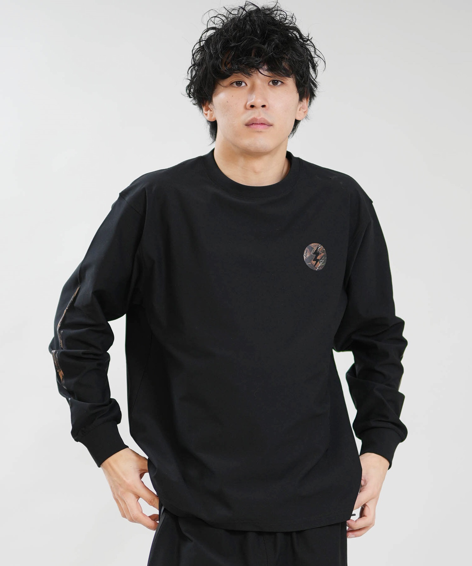Electric エレクトリック 長袖 Tシャツ ロンT メンズ ICON LOGO DRY