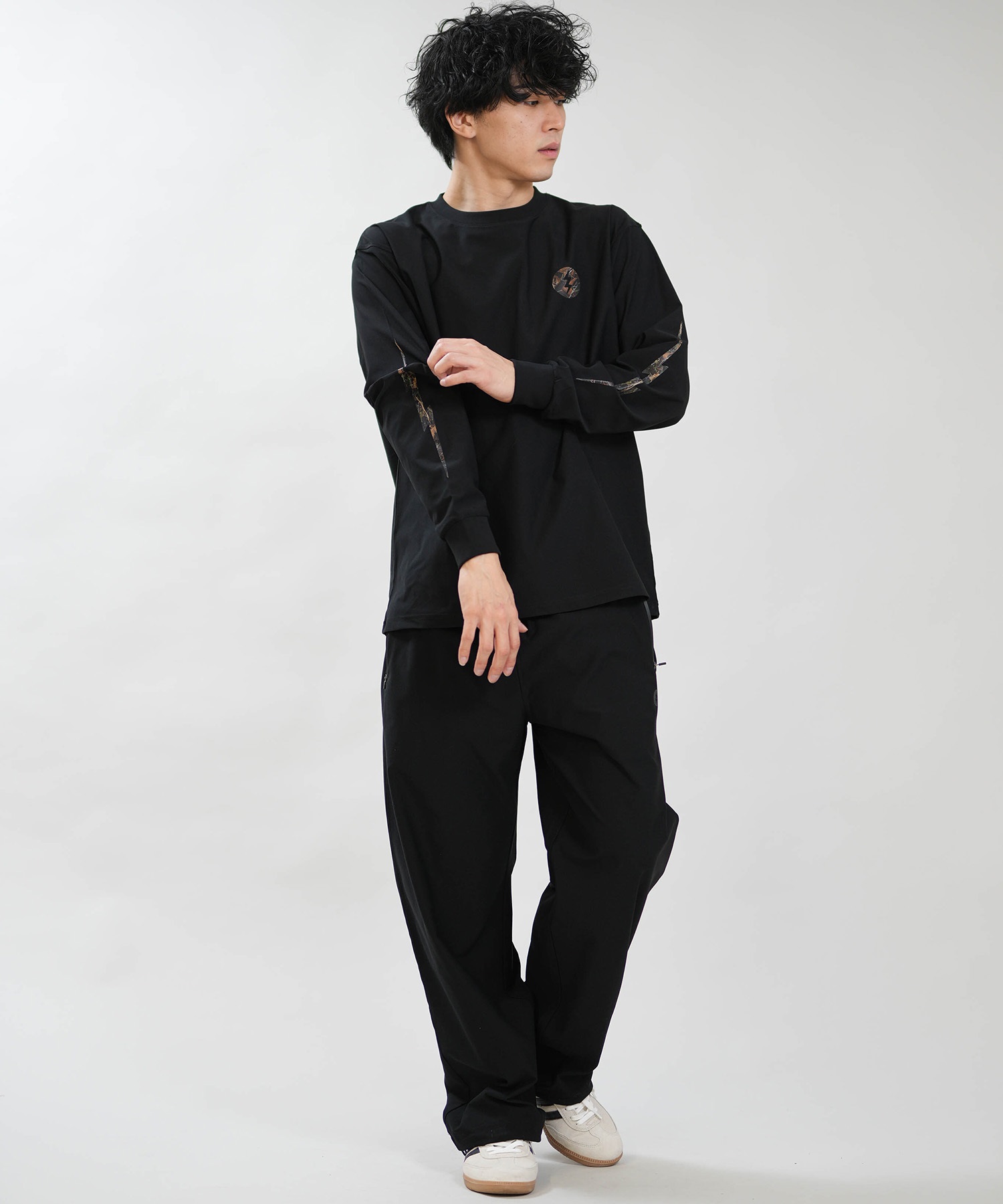 Electric エレクトリック 長袖 Tシャツ ロンT メンズ ICON LOGO DRY
