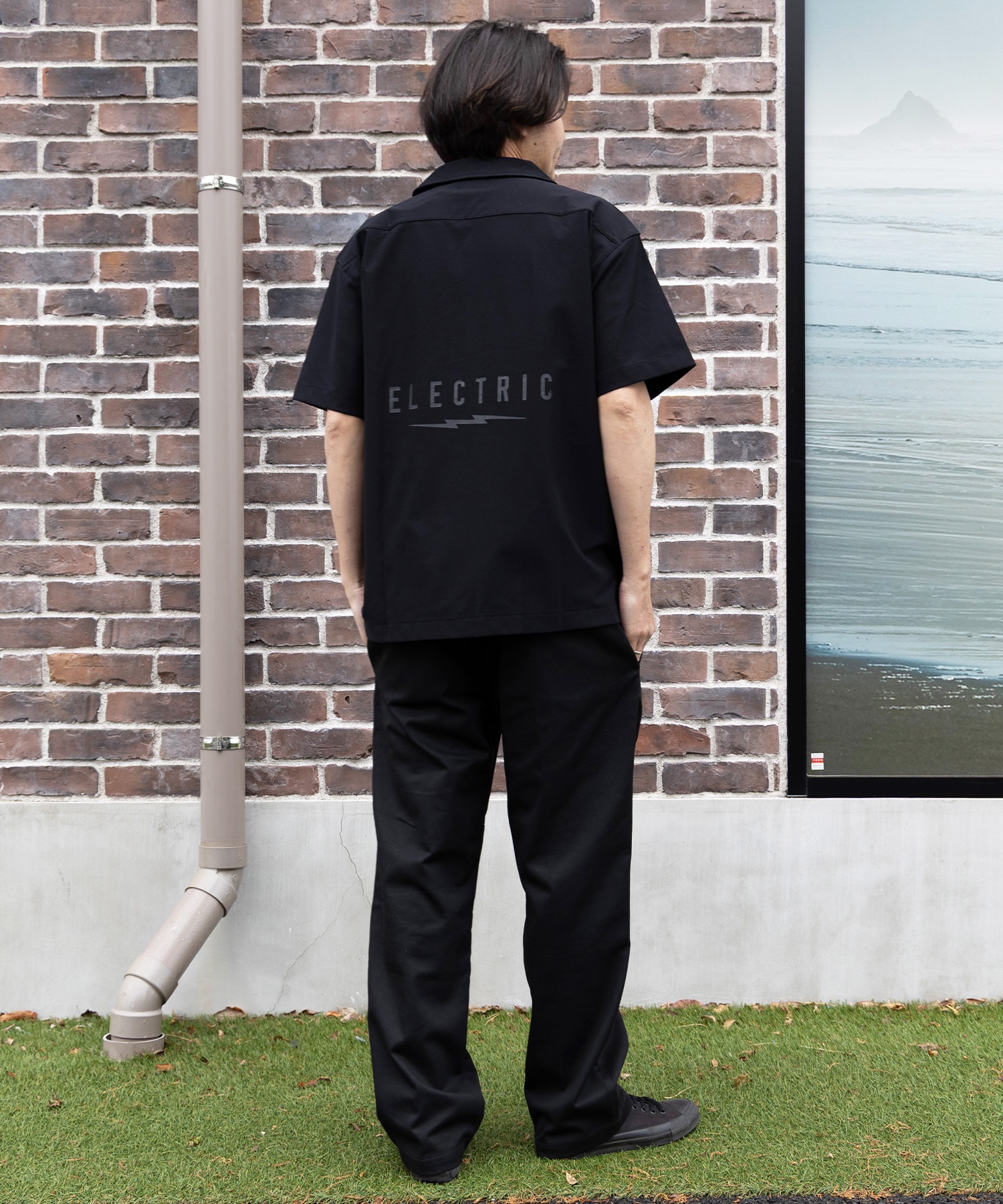 Electric エレクトリック 半袖 シャツ メンズ UVカット UNDERVOLT DRY