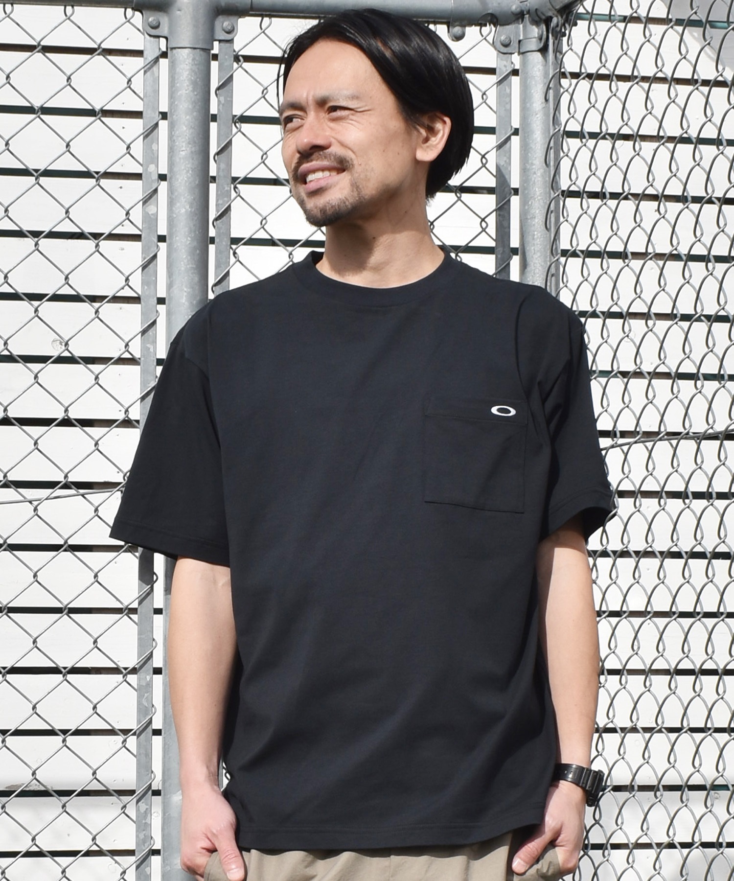 OAKLEY オークリー 半袖 Tシャツ メンズ バックプリント ロゴ O-TECH