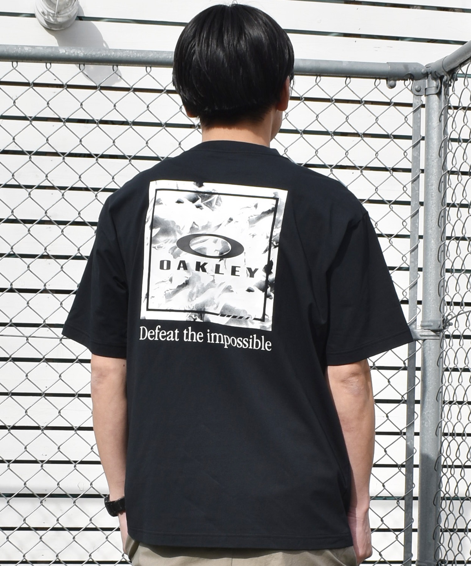 OAKLEY オークリー 半袖 Tシャツ メンズ バックプリント ロゴ O-TECH