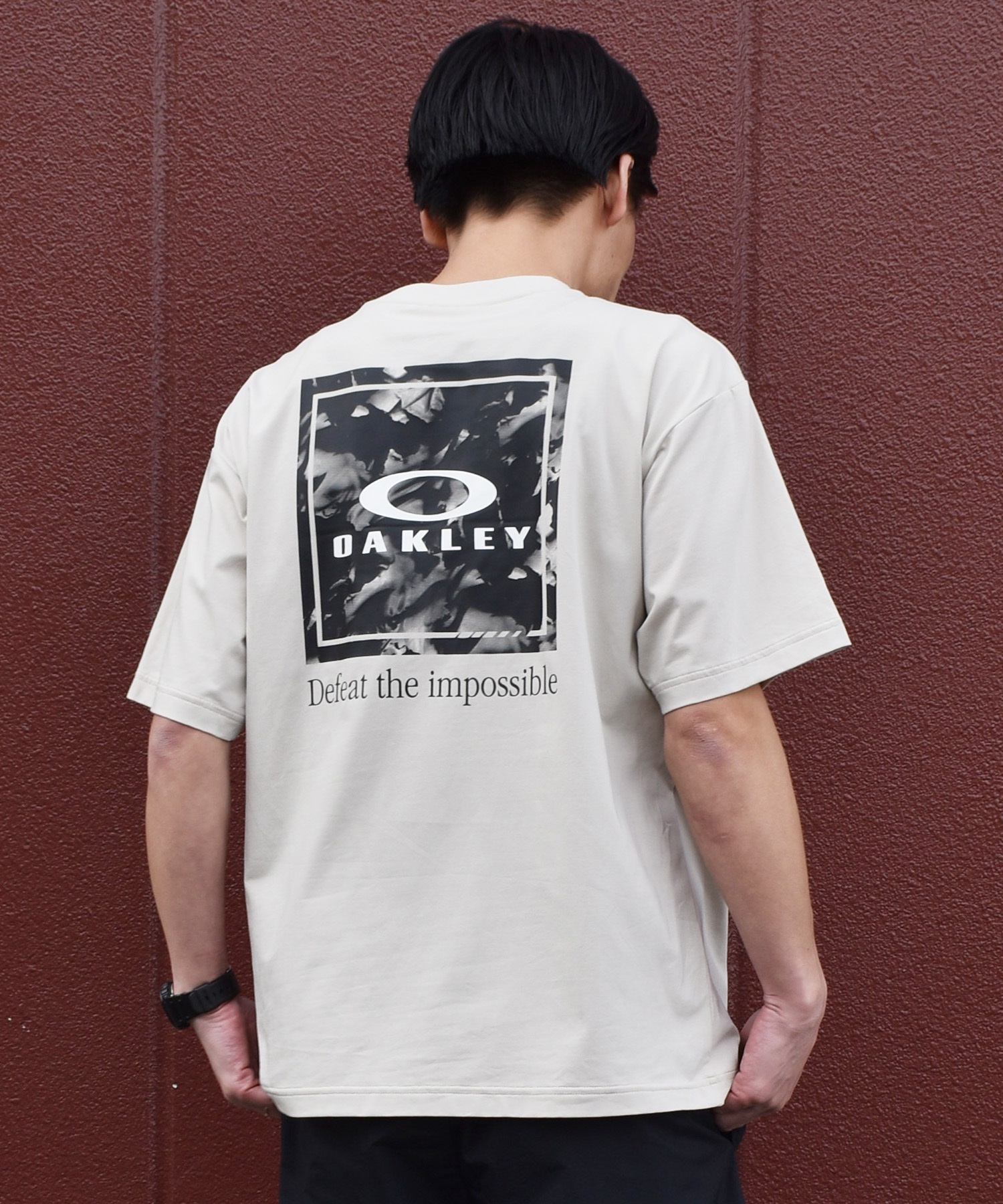 OAKLEY オークリー 半袖 Tシャツ メンズ バックプリント ロゴ O-TECH