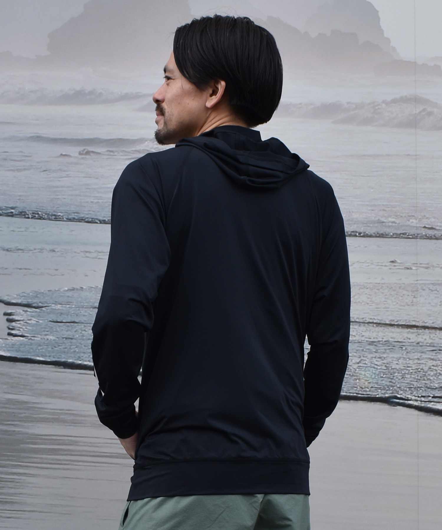 OAKLEY オークリー 水着 ラッシュガード メンズ ジップアップ パーカー