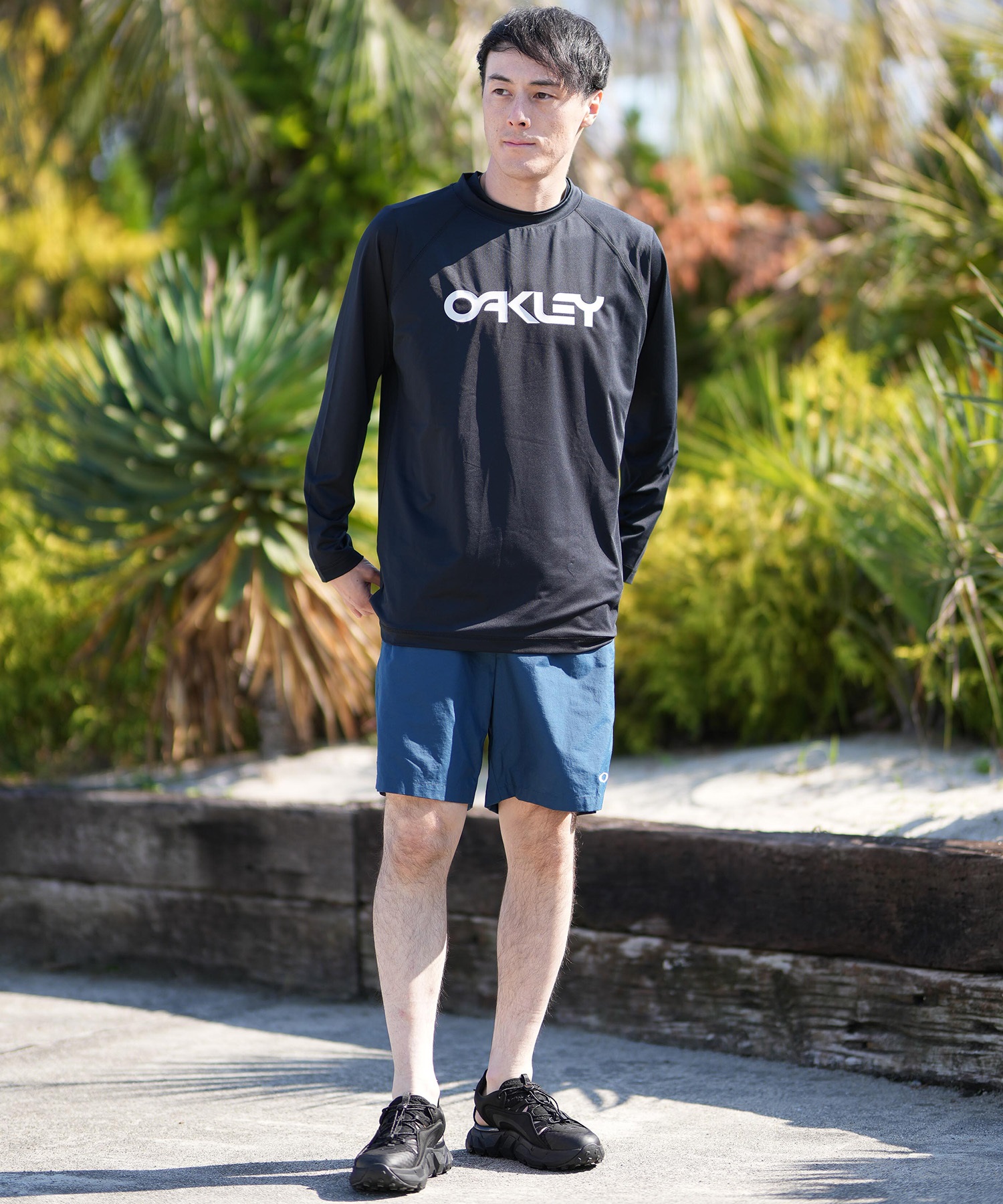 OAKLEY オークリー 水着 ラッシュガード 長袖 Tシャツ ロンT メンズ
