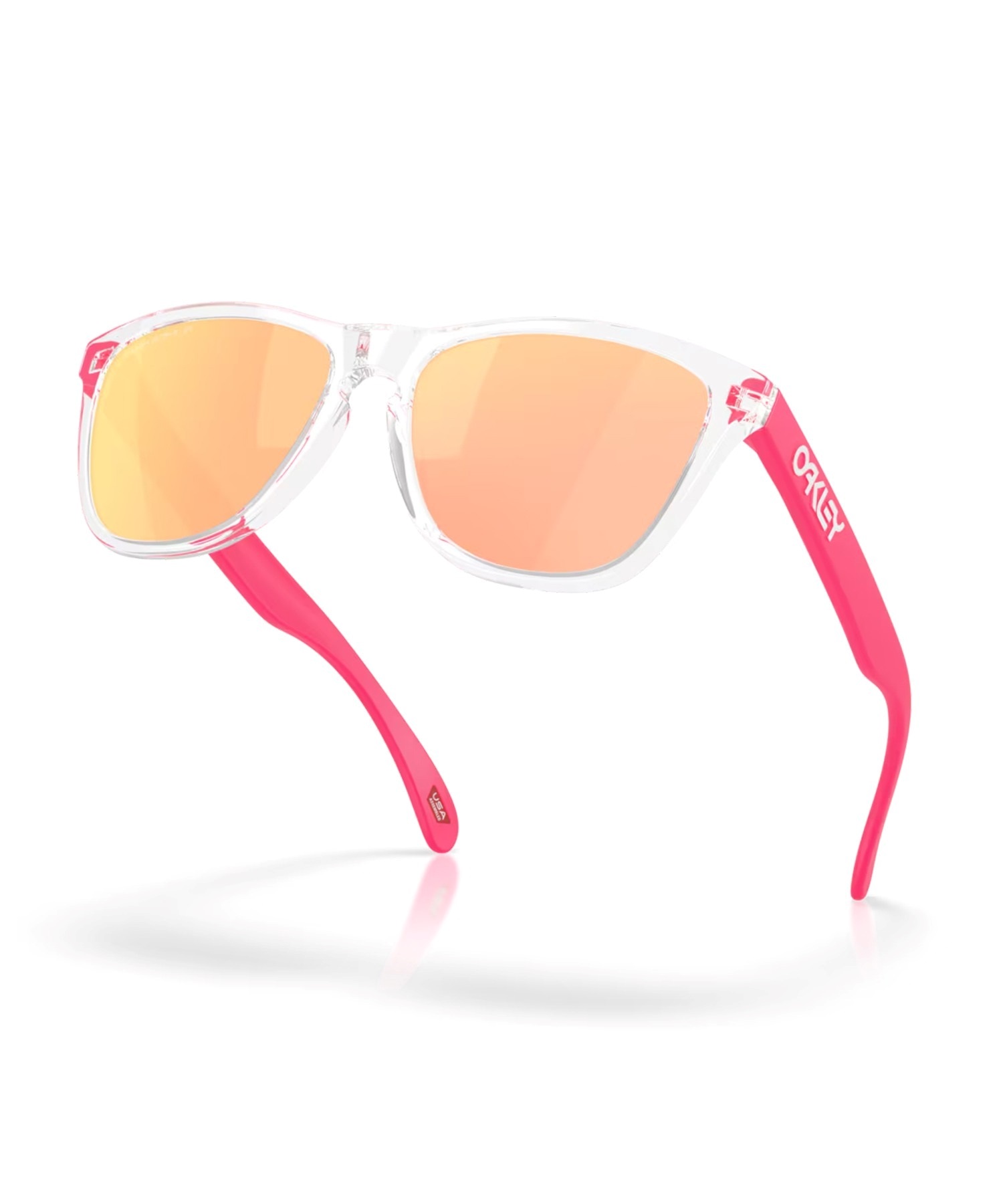 Oakley オークリー サングラス 偏光 プリズム Frogskins Neon Pop