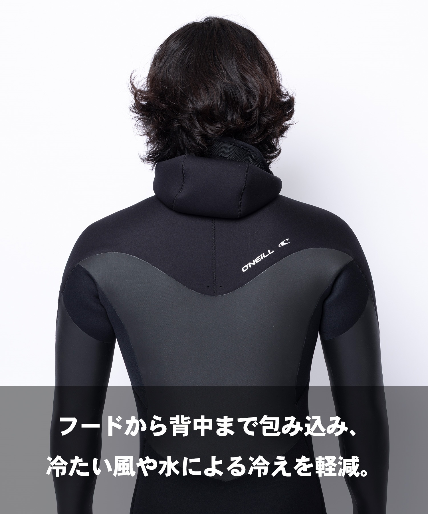 ONEILL オニール ロングチェストジップ MR SD HOOD MFW-607A6 ウェット