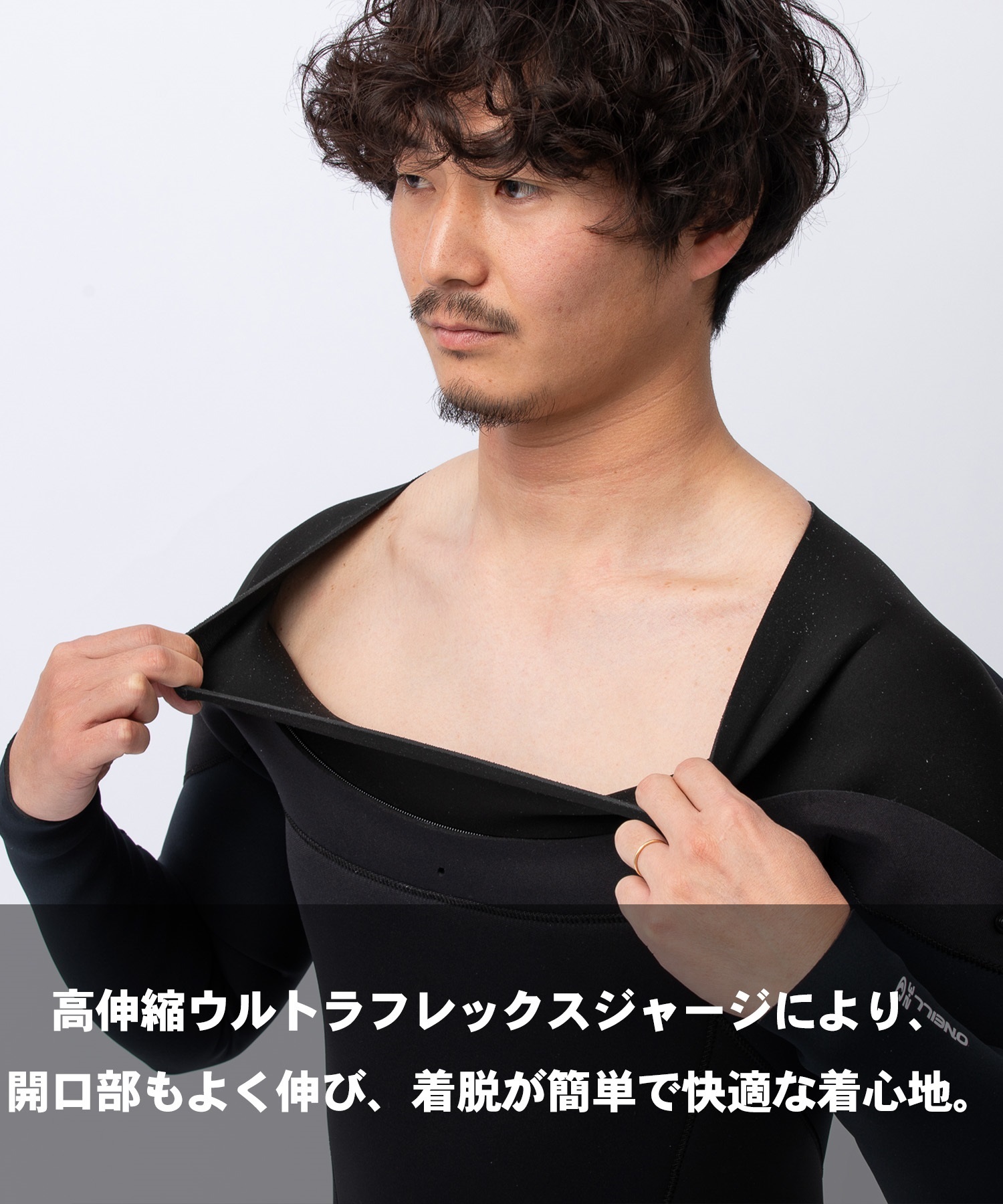 ONEILL オニール ムラサキ  MSS-526A6 ウェットスーツ フルスーツ メンズ(BLK-M)