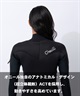 ONEILL オニール チェストジップ ムラサキ MSS-626A6 ウェットスーツ フルスーツ レディース(BK/DL-M)