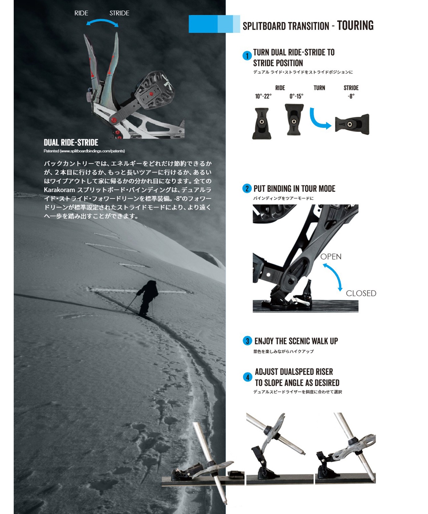 KARAKORAM カラコラム ノマド NOMAD スノーボード バインディング