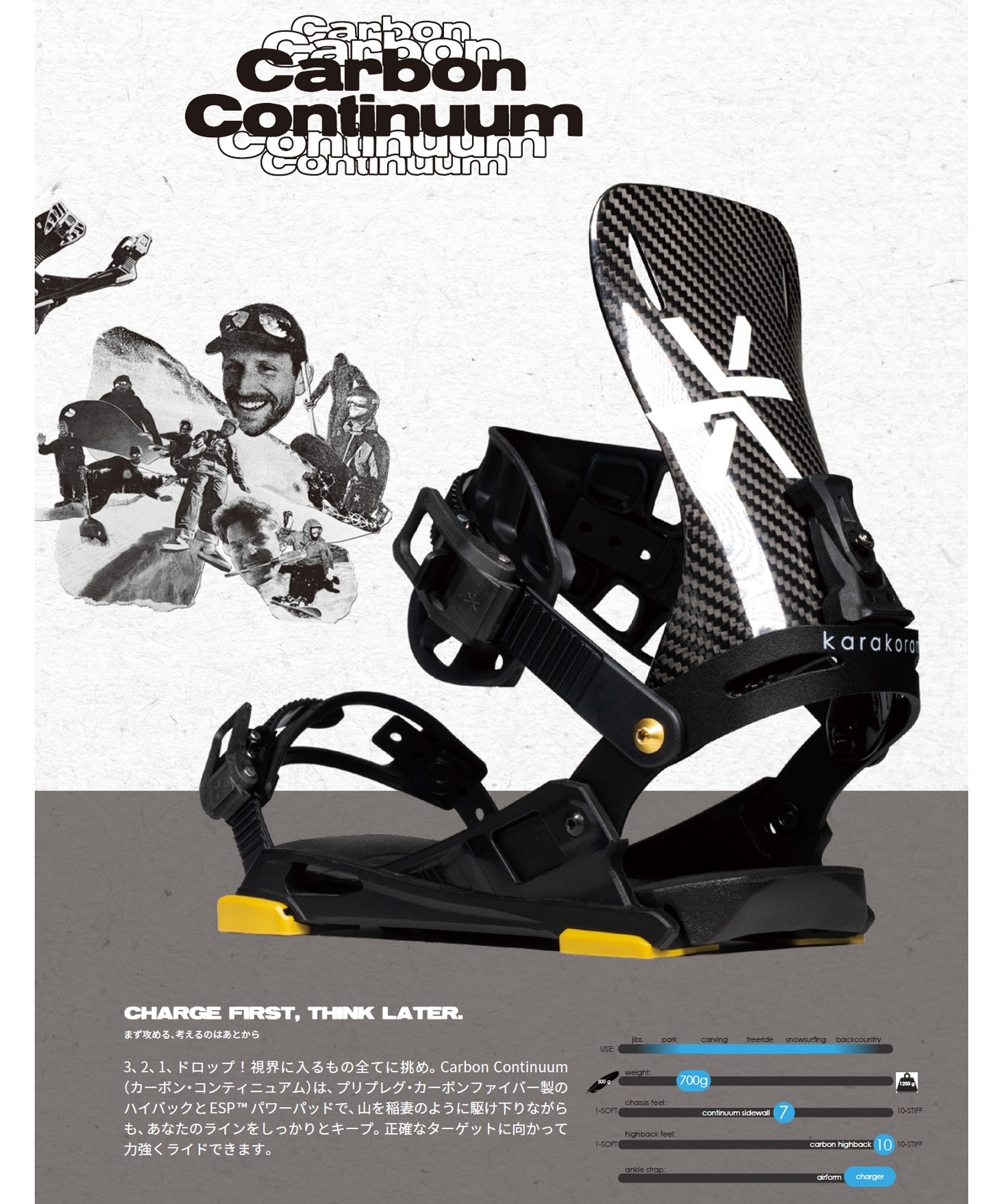 KARAKORAM カラコラム カーボンコンティニュアム CARBON CONTINUUM 2.0